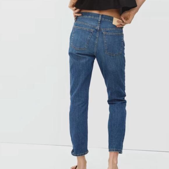 Everlane The Super-Soft Relaxed Jean Organic Cotton Medium Wash Size 33 - Picture 2 of 11